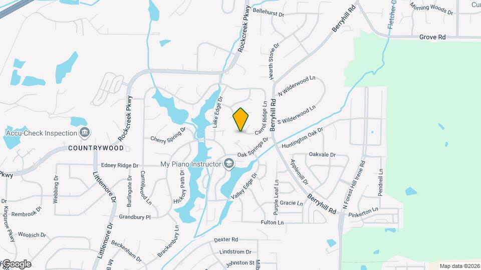 2373 Meadow Ridge Dr Map and Location Details