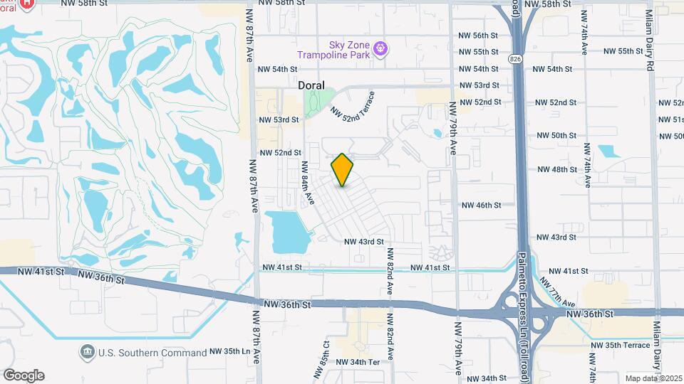 4712 NW 83rd Ave Map and Location Details