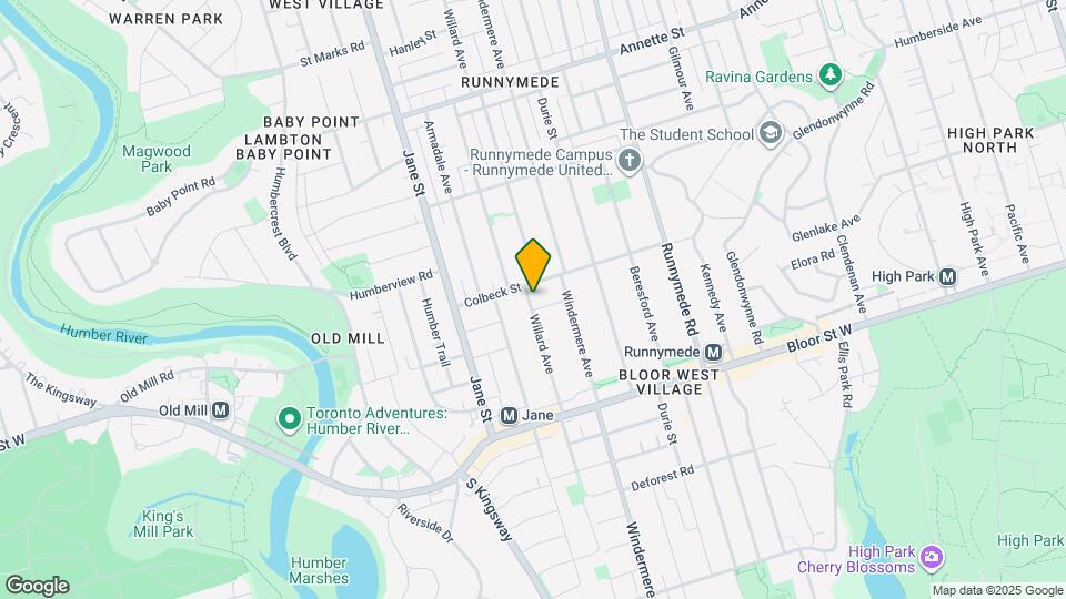 347 Willard Ave Map and Location Details