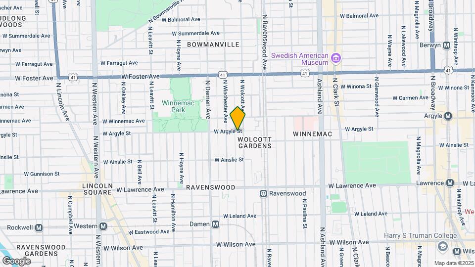 1905 W Argyle St, Unit 3 Map and Location Details