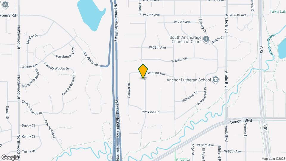 8202 Mentra St, Unit D Mapa y Detalles de la Ubicación