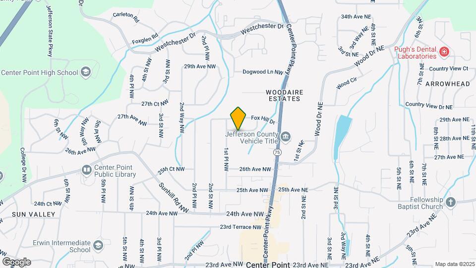 135 Fox Hill Ct Map and Location Details