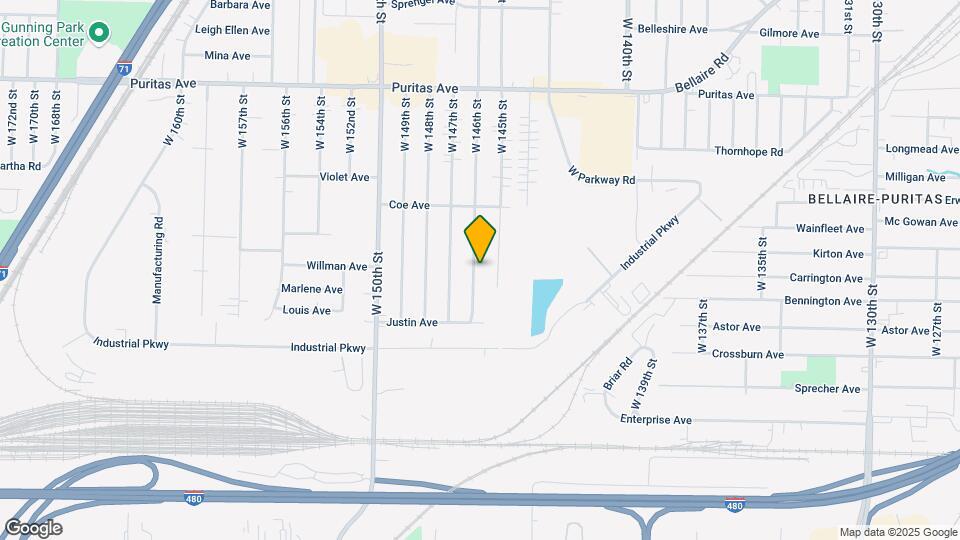 4661 W 146th St Map and Location Details