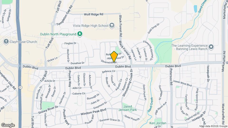 7123 Silverwind Cir Map and Location Details