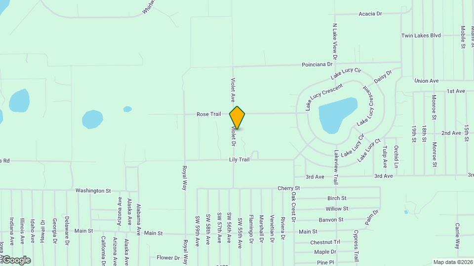 218 Violet Ave Map and Location Details