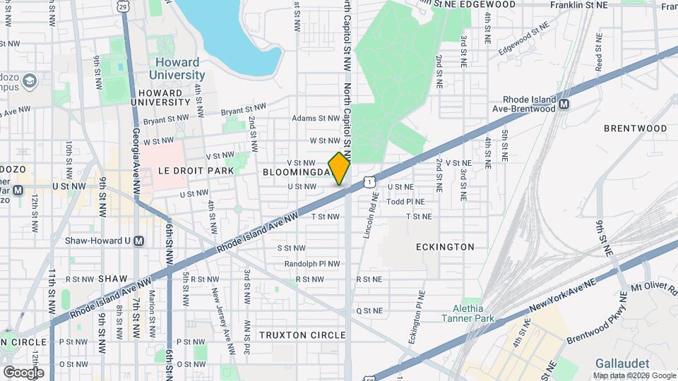 5 Rhode Island Ave NW Map and Location Details