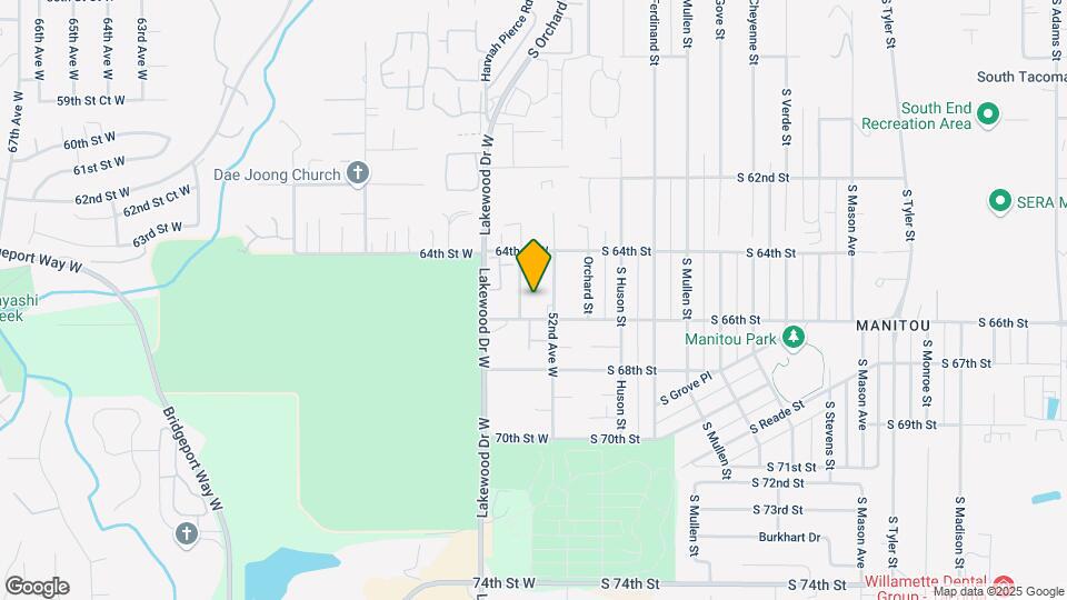 5211 66th Street Ct W Map and Location Details