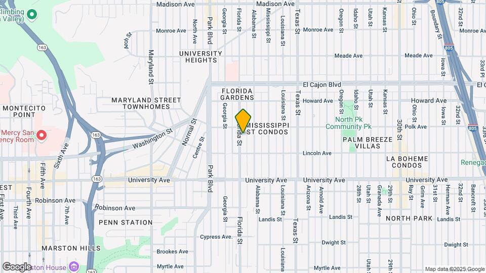 4057-4061 Florida St Map and Location Details