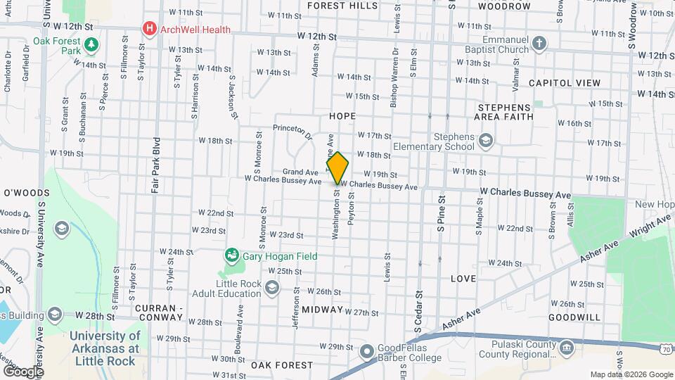 2011 Washington St Map and Location Details