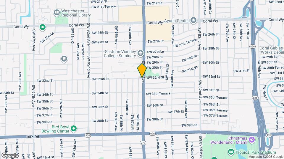 8700 SW 32nd St Map and Location Details