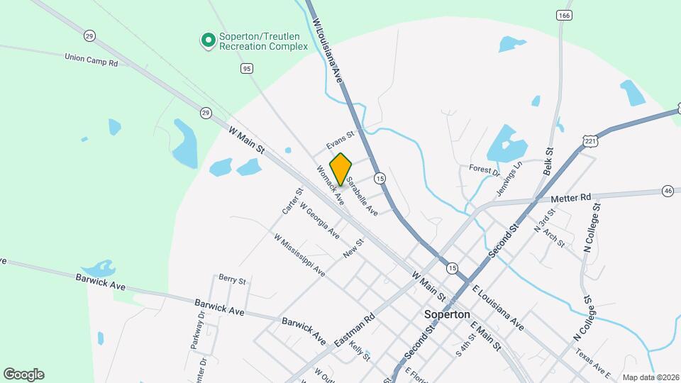 84 Womack Ave Map and Location Details