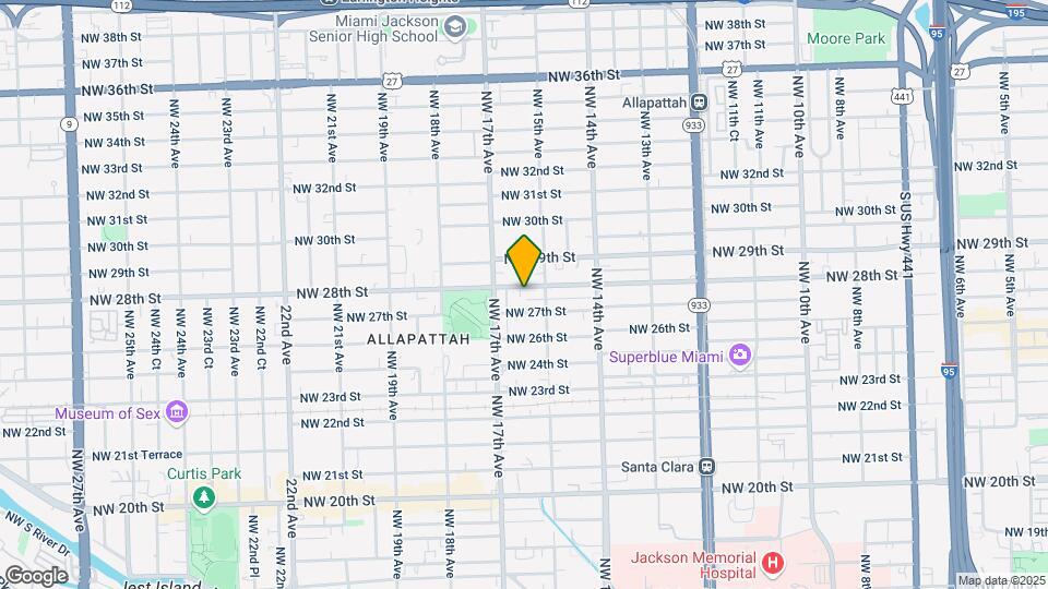 1550 NW 28th St Map and Location Details