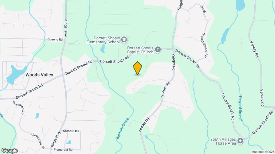 5784 Shoal Creek Dr Map and Location Details