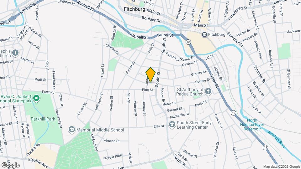 10-12-12 Otis St Map and Location Details