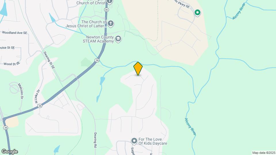 35 Dearing Woods Ln Mapa y Detalles de la Ubicación