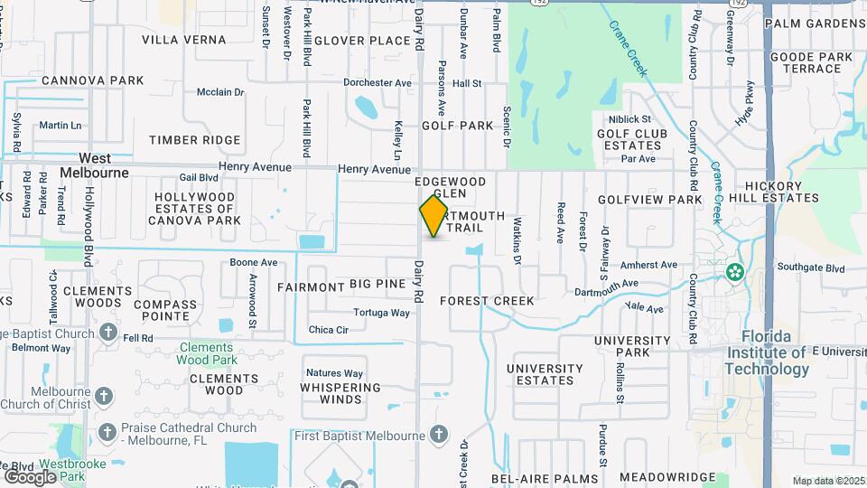 2615 Dairy Rd Mapa y Detalles de la Ubicación