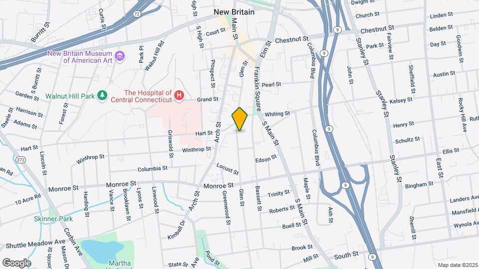 186 Glen St, Unit 2nd Floor Map and Location Details