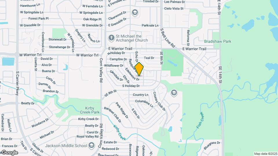 610 Edelweiss Dr Map and Location Details