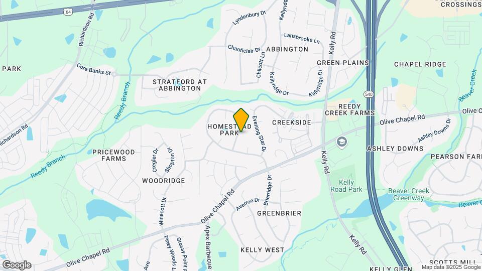 934 Homestead Park Dr Map and Location Details