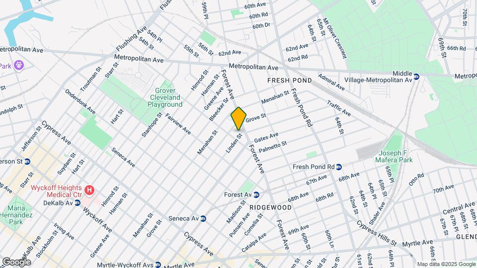2115 Linden St Map and Location Details