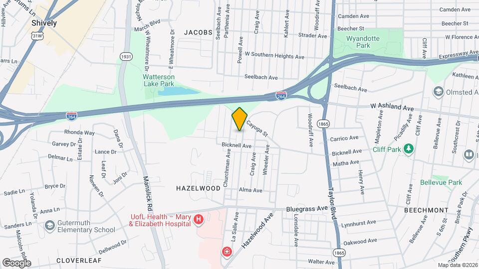4060 La Salle Ave Map and Location Details