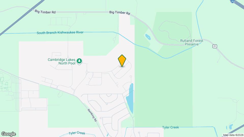 809 Mesa Ln Map and Location Details
