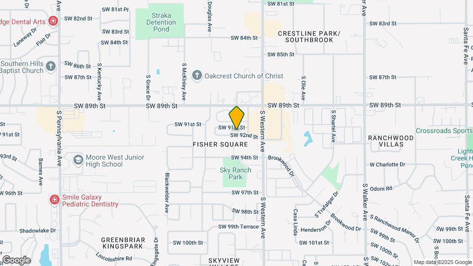 923 SW 92nd St Map and Location Details