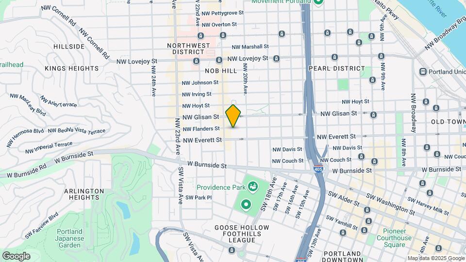2056-2058 NW Flanders St Map and Location Details
