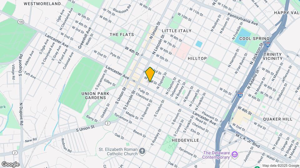 112 N Scott St Map and Location Details