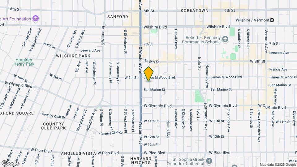 Versailles Koreatown Map and Location Details