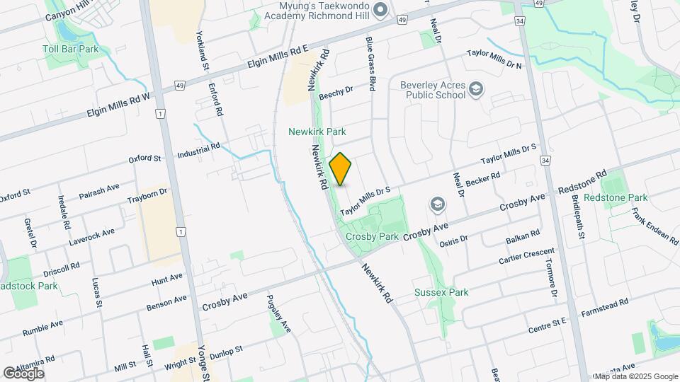 230 Axminster Dr Map and Location Details