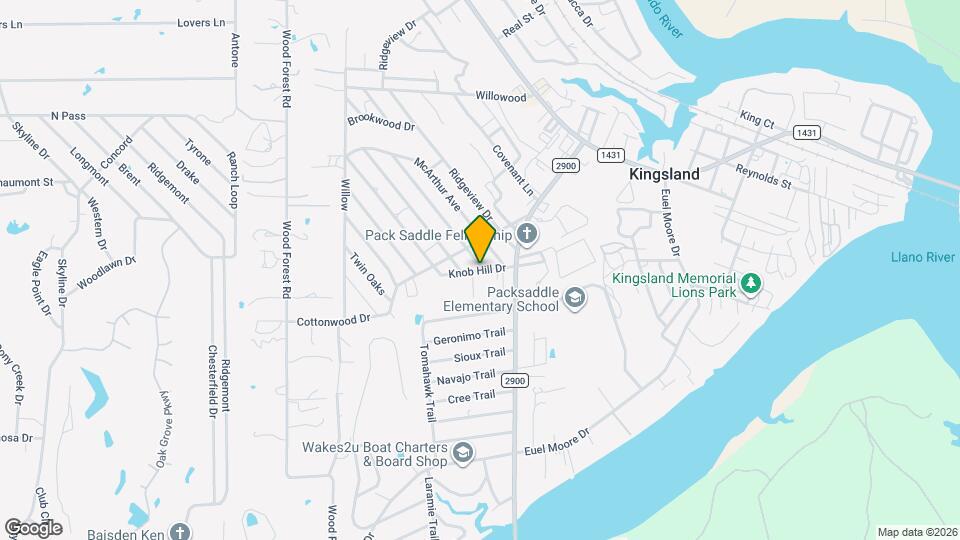 1800-1811 Knob Hill Dr Map and Location Details
