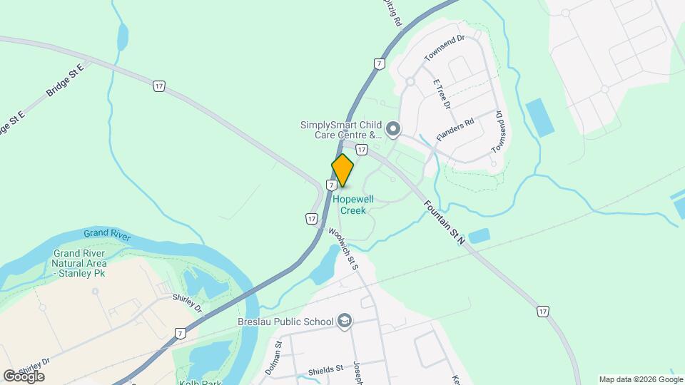 33 Woolwich St N Map and Location Details