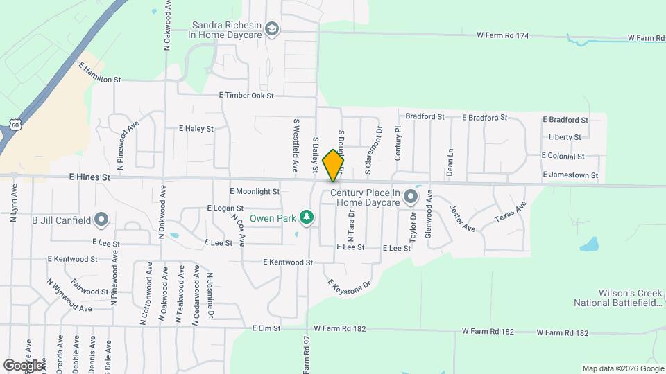 2527 E Moonlight St Map and Location Details
