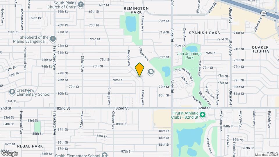 7714 Albany Ave Map and Location Details