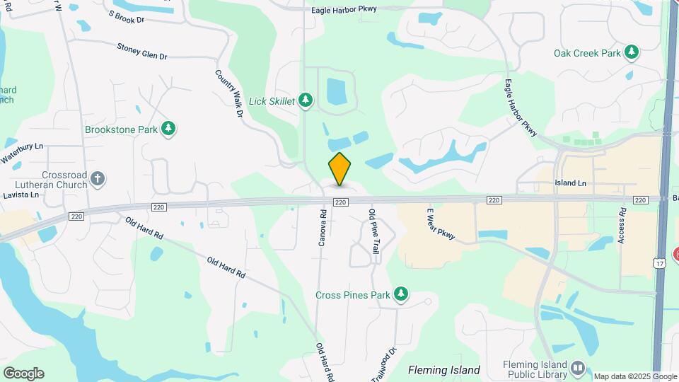 2017 Pond Ridge Ct Map and Location Details