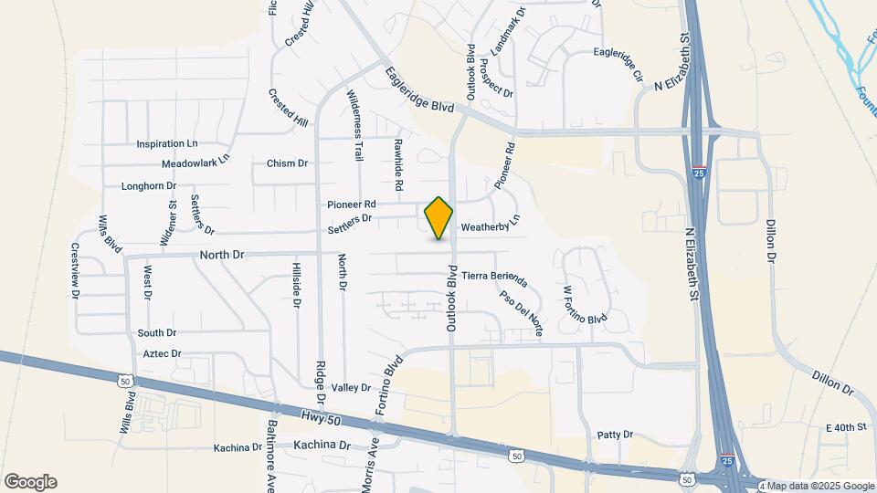 1705 Aquila Dr Map and Location Details