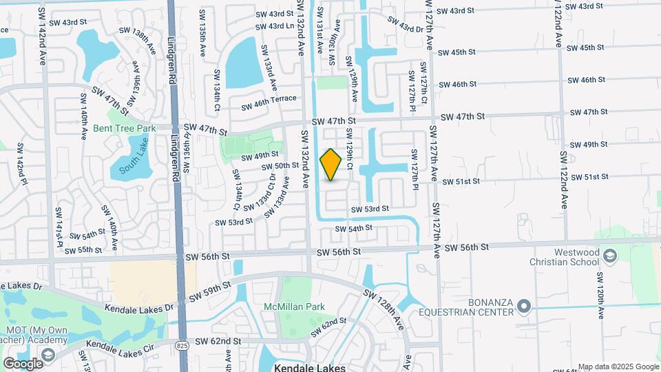 13005 SW 51st St Map and Location Details