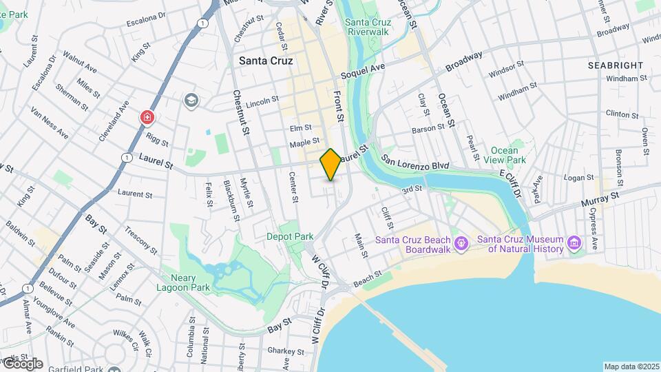 609 Pacific Ave Map and Location Details