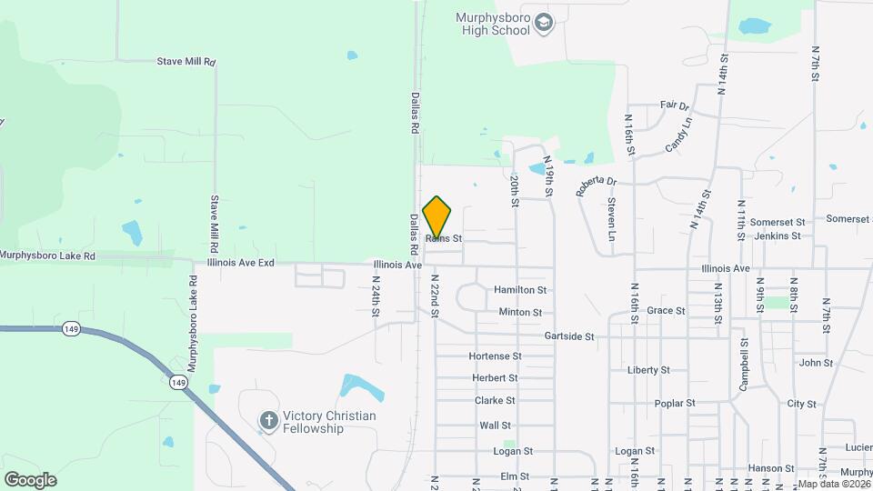 2127 Rains St Map and Location Details