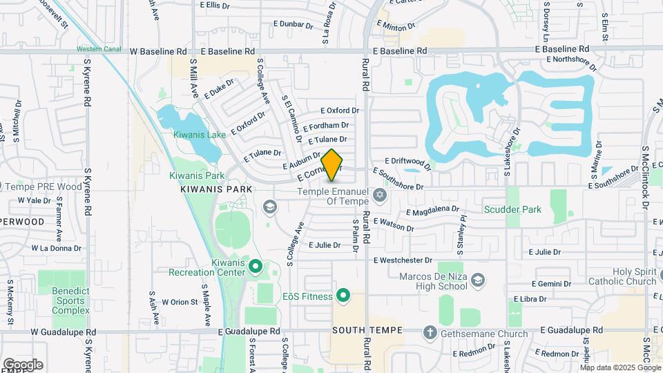 707 E Yale Dr Map and Location Details
