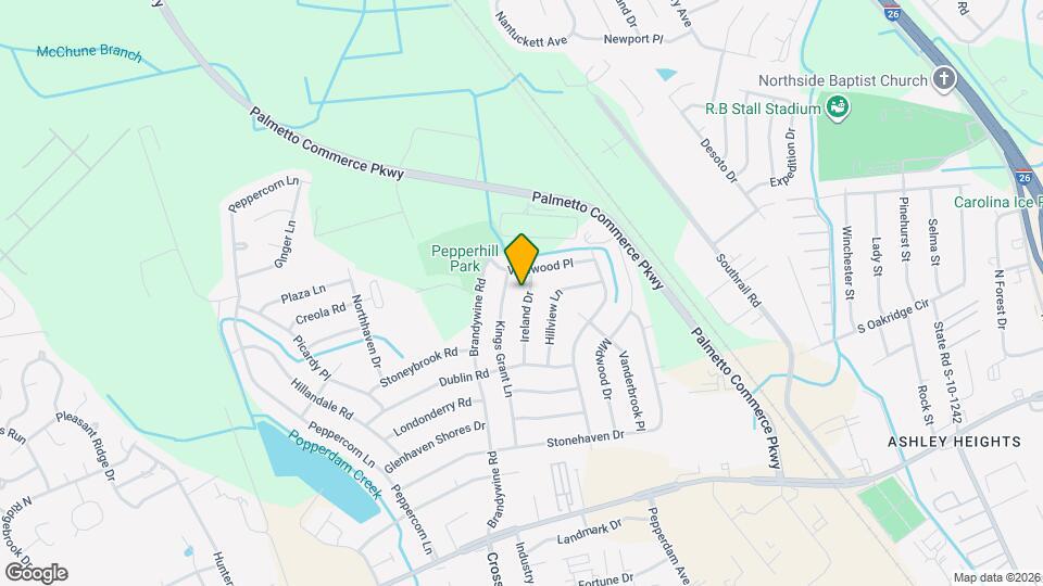 7641 Ireland Dr Map and Location Details