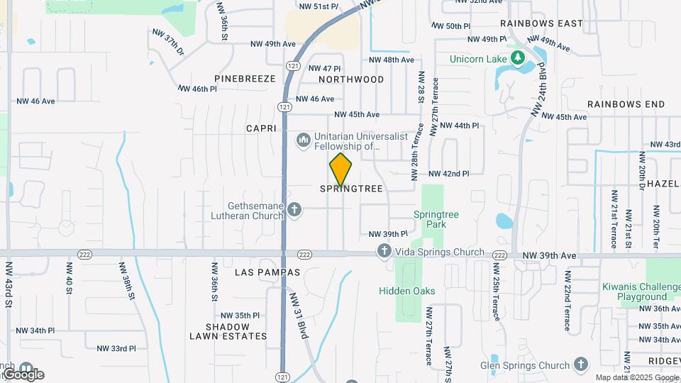 4130 NW 31 Terrace Map and Location Details