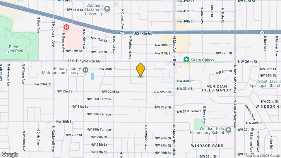 6206 NW 34th St Mapa y Detalles de la Ubicación