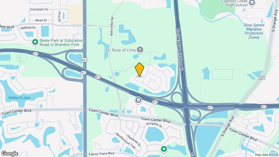 1365 Epson Oaks Way Map and Location Details