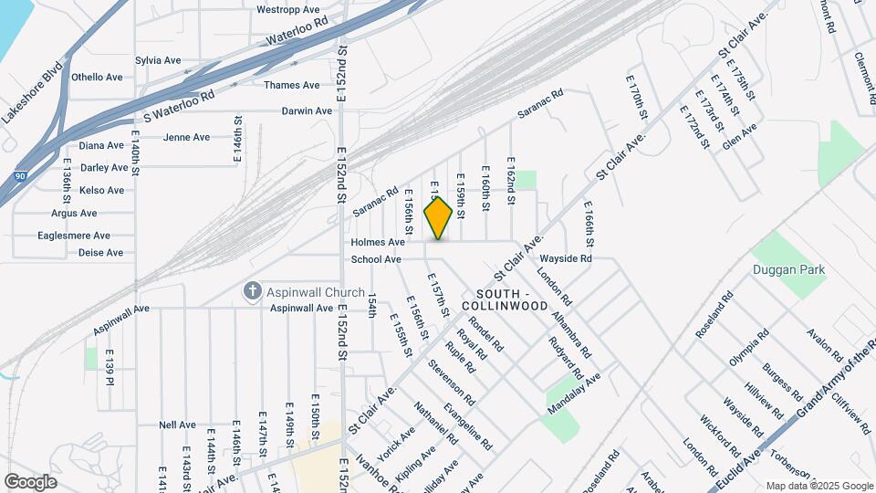 15714 Holmes Ave Map and Location Details
