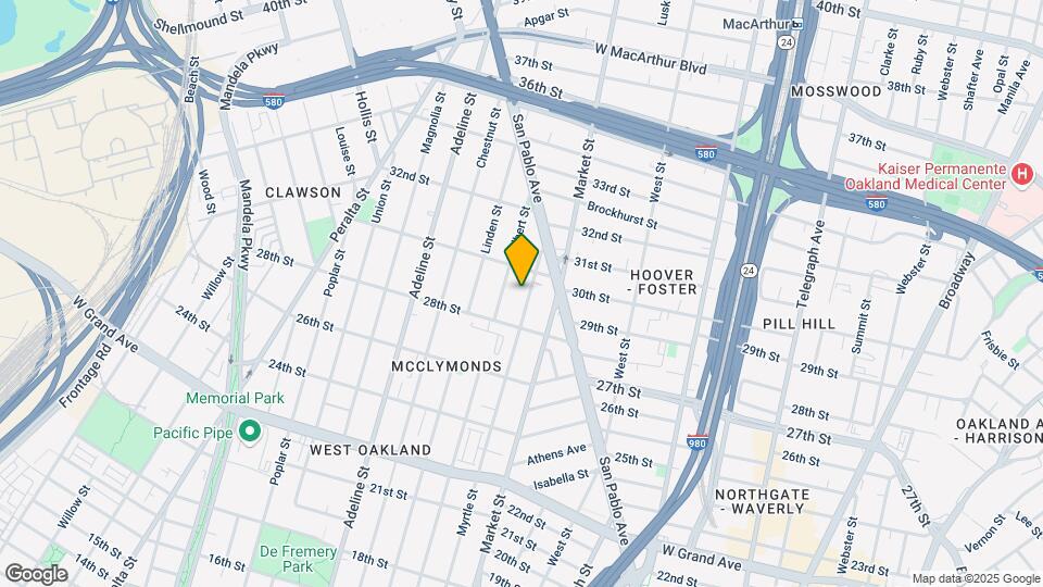 2909 Myrtle St, Unit 2907.5 Mapa y Detalles de la Ubicación