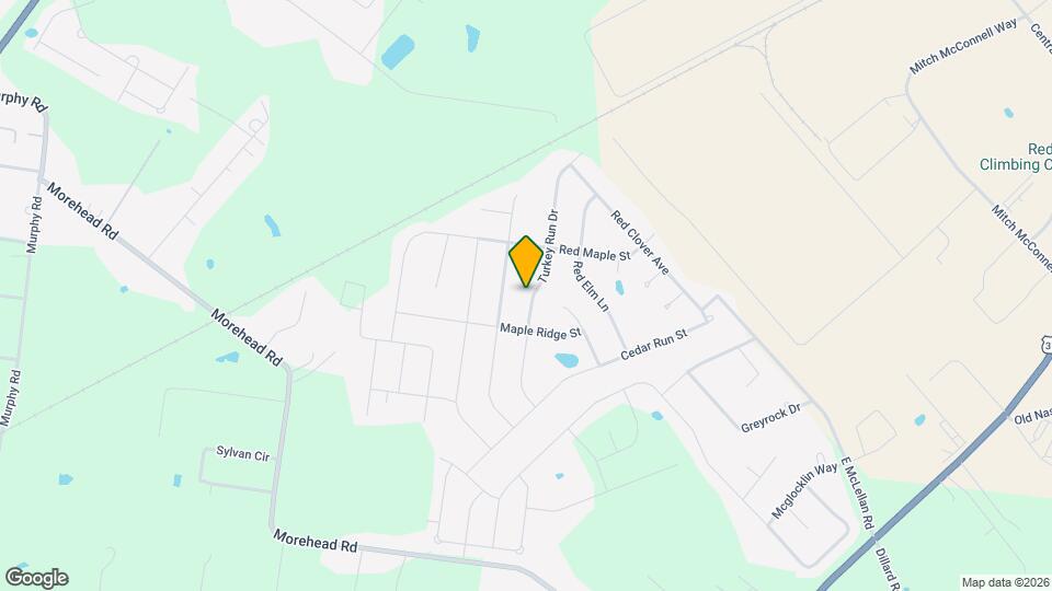 342 Turkey Run Dr Map and Location Details