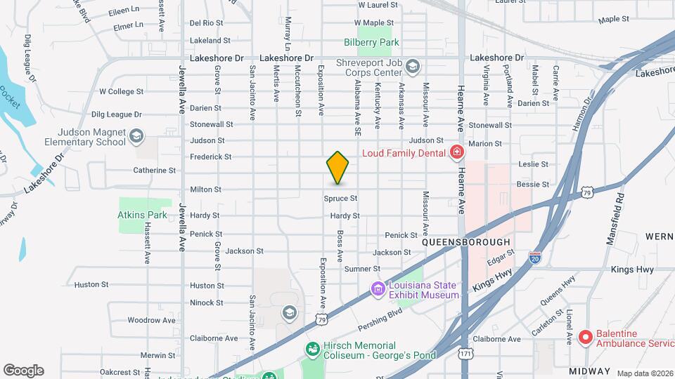 3159 Milton St Map and Location Details