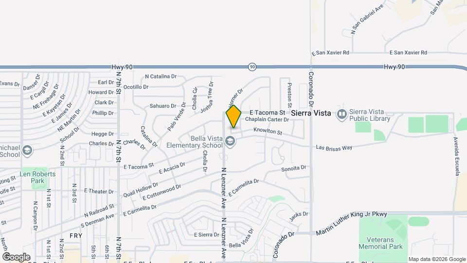 901 Horner Dr Map and Location Details